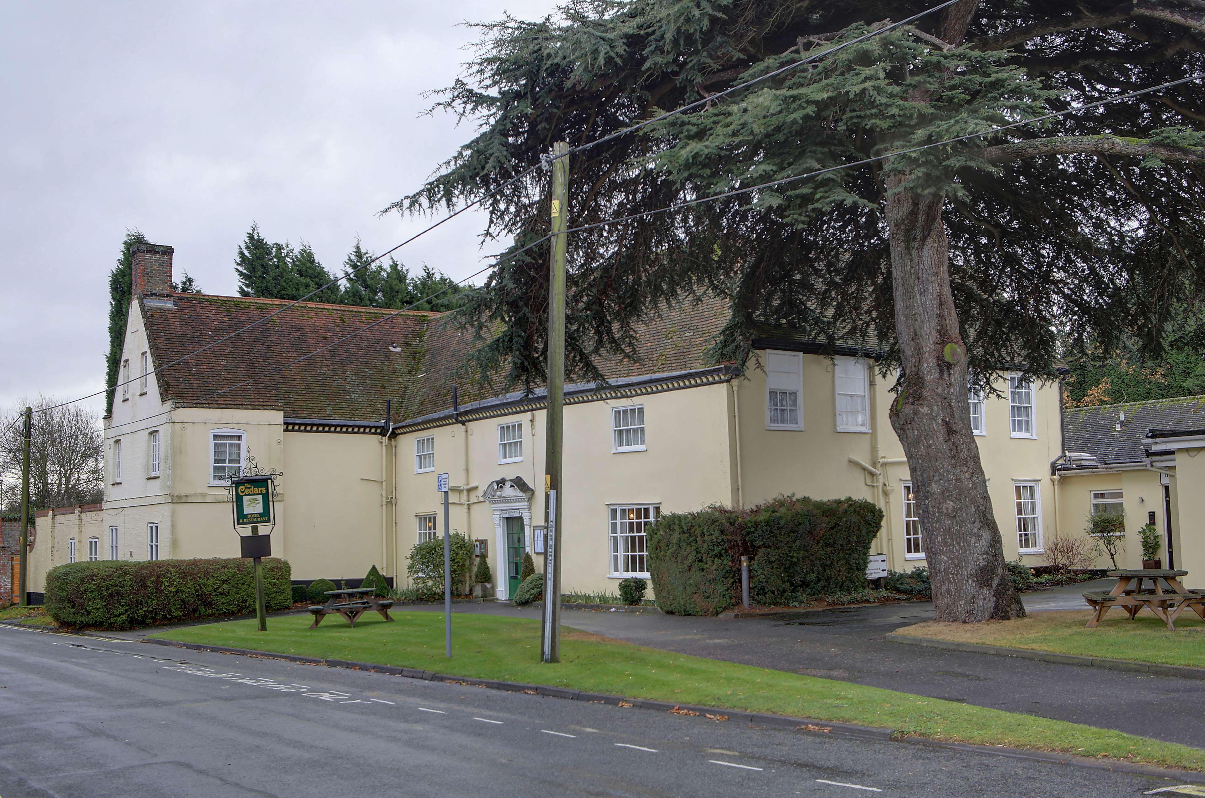 The Cedars Hotel Stowmarket Eksteriør billede